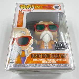 Funko POP! #381 Dragon Ball Z - Master Roshi (Peace Sign) FYE Exclusive